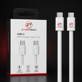 کابل شارژ USB-C به USB-C اپل ۶۰ وات، ۱ متر