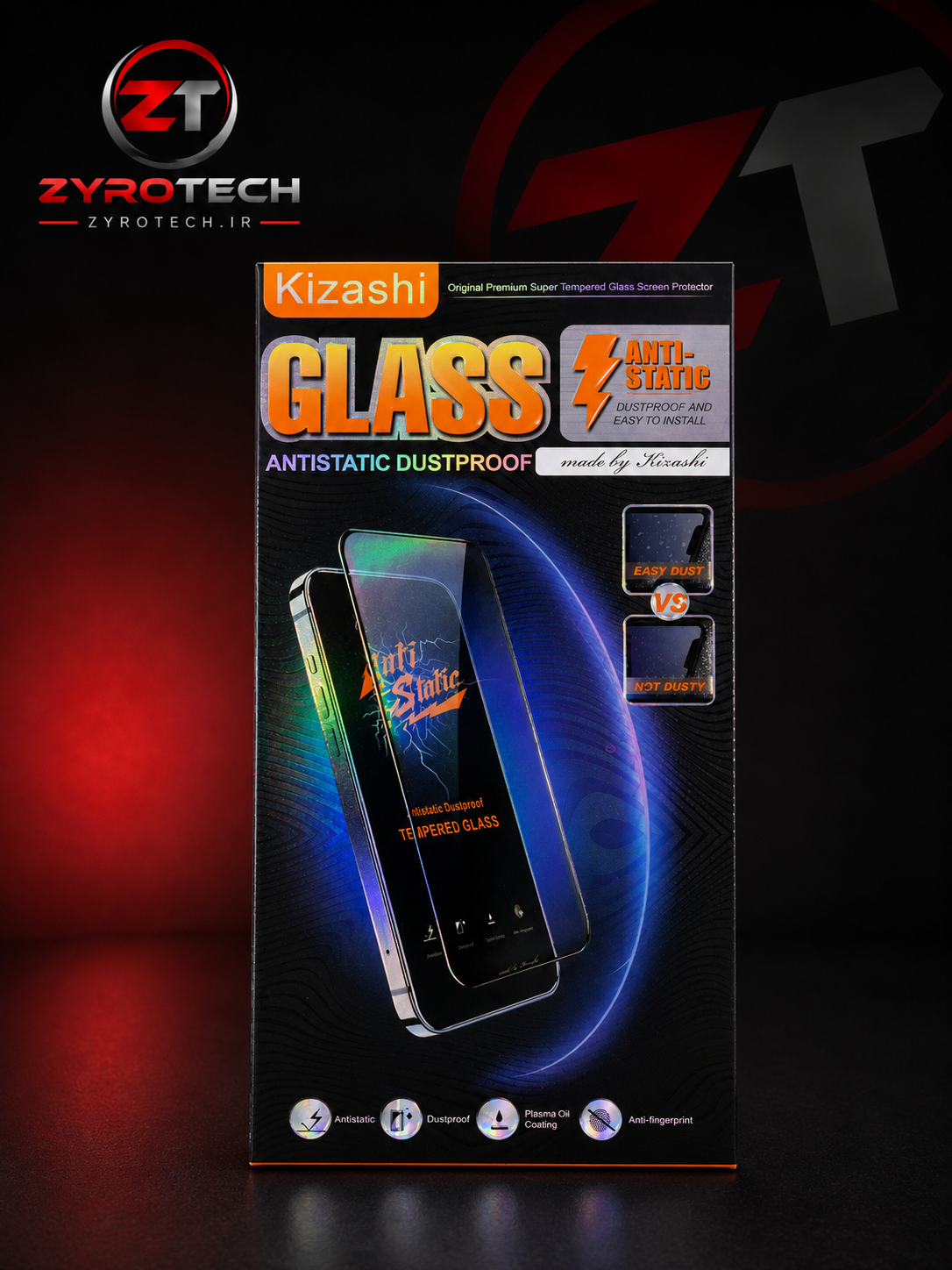 محافظ صفحه نمایش برند kizashi مناسب برای GALAXY s2۱FE