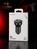 شارژر فندکی خودرو WOLFA مدل W.cch01 توان 38 وات
