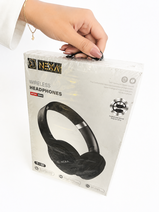 هدفون بیسیم NEXA T-12 با بلوتوث 5.3 و Extra Bass