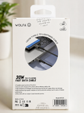 کابل شارژ سریع WOLFA WC05 Type-C به Lightning، توان 30 وات