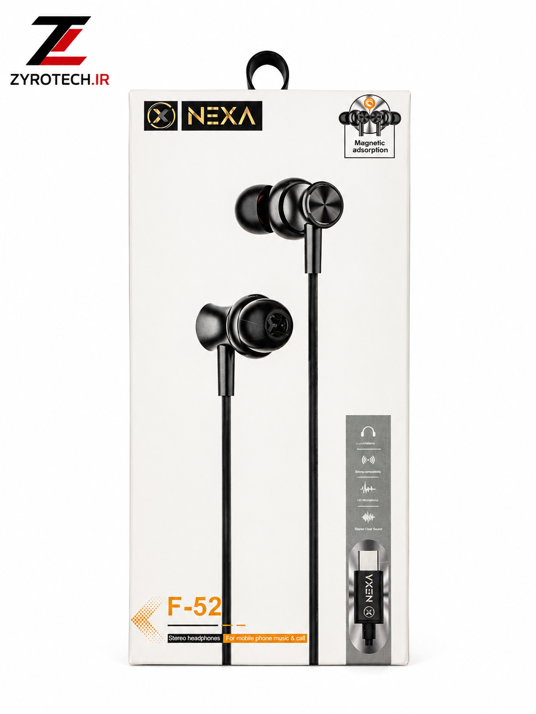 هندزفری سیمی NEXA با کانکتور Type-C و صدای Extra Bass