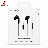 هدفون سیمی ولفا مدل W.HF02 | WOLFA Wired Earphone